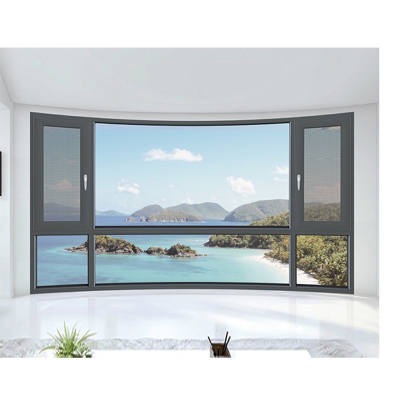 Aluminum window with broken bridge。