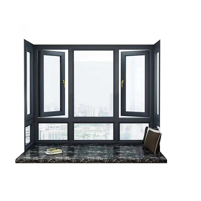 Aluminum window with broken bridge。