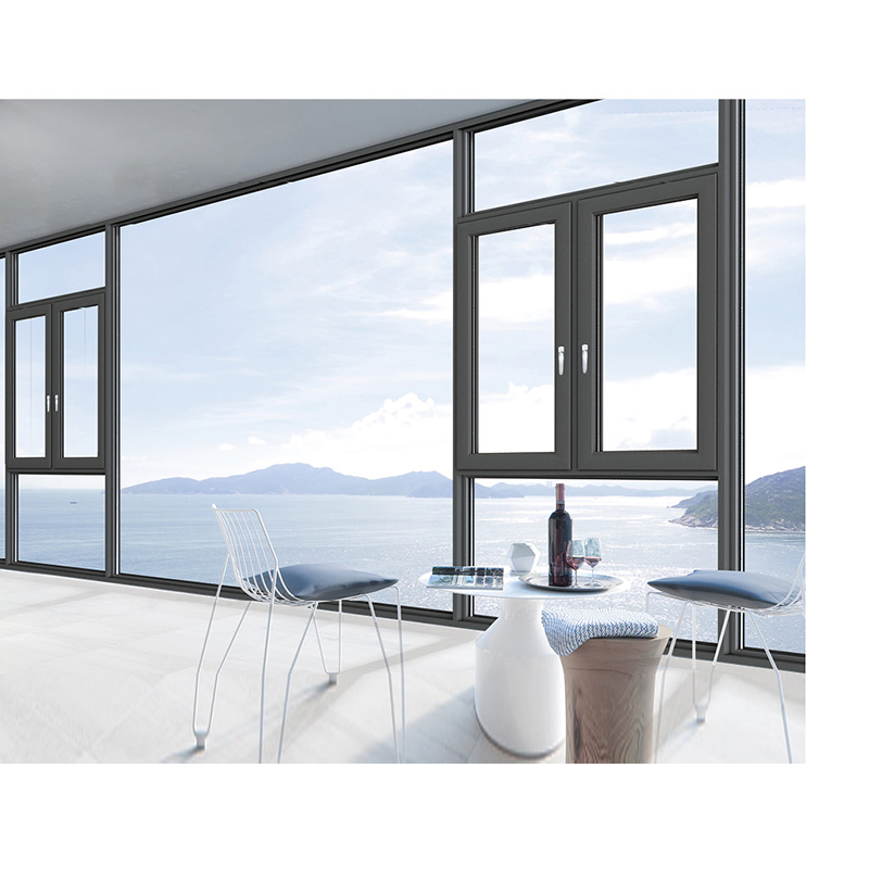  Алюминиевое окно со сломанным мостом 