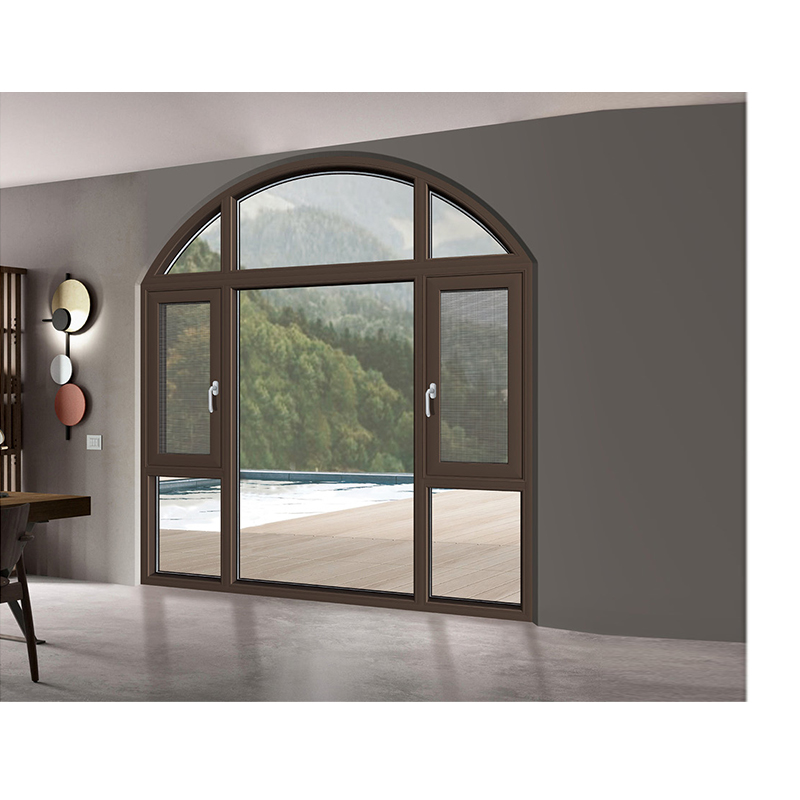  Алюминиевое окно со сломанным мостом 